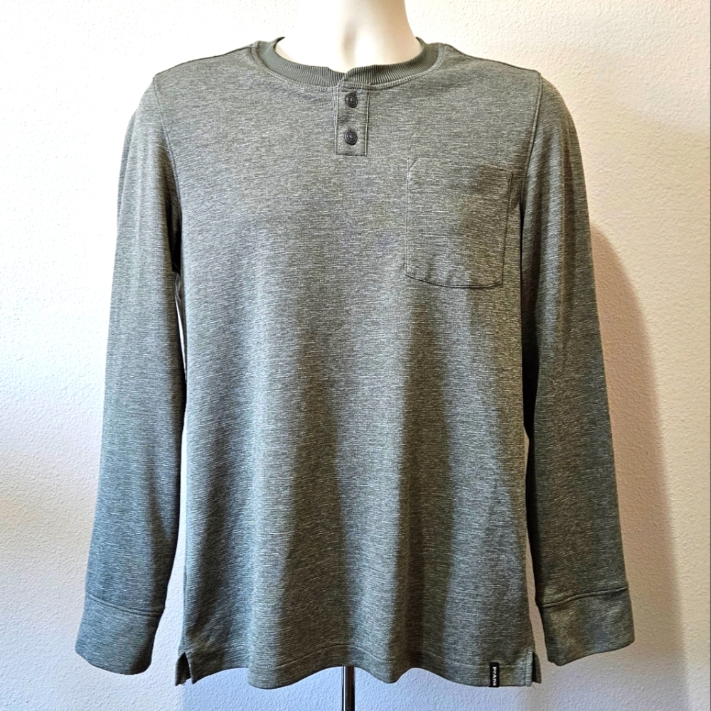 prAna Greyston SOL DEFENDER HENLEY Pullover - Picture 2 of 9